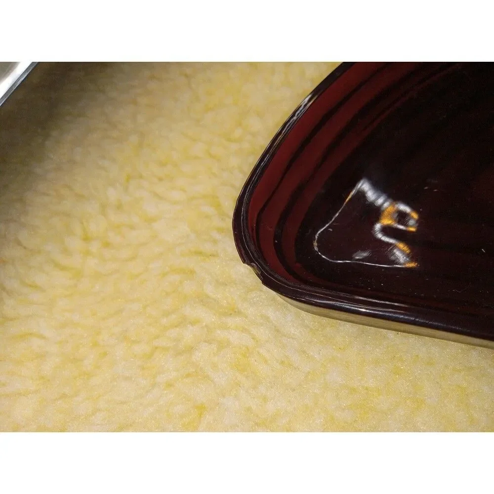 Vintage Royal Ruby Triangle Tray Set Of 4 Anchor Hocking Ruby Red Small Trays
